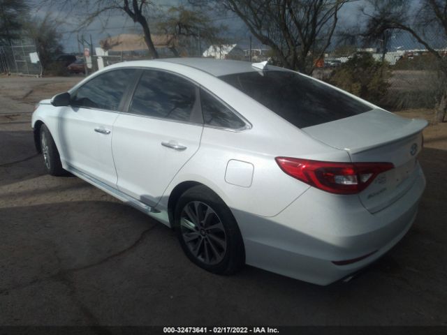 Photo 2 VIN: 5NPE34AF6GH375332 - HYUNDAI SONATA 