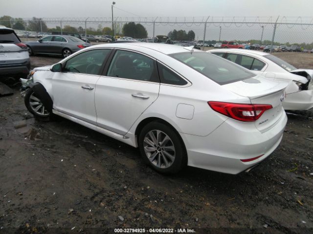 Photo 2 VIN: 5NPE34AF6GH396505 - HYUNDAI SONATA 