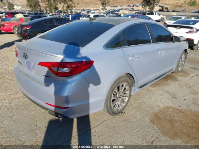 Photo 3 VIN: 5NPE34AF6GH399646 - HYUNDAI SONATA 