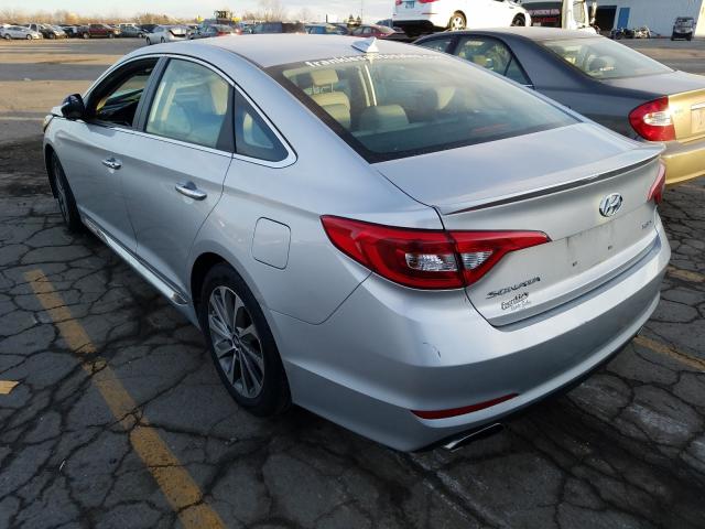 Photo 2 VIN: 5NPE34AF6GH410533 - HYUNDAI SONATA SPO 