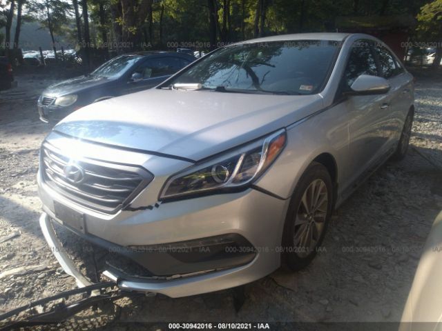 Photo 1 VIN: 5NPE34AF6GH412881 - HYUNDAI SONATA 