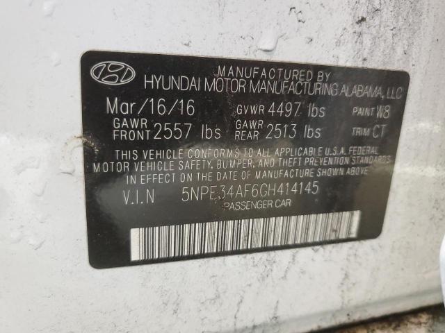 Photo 11 VIN: 5NPE34AF6GH414145 - HYUNDAI SONATA 