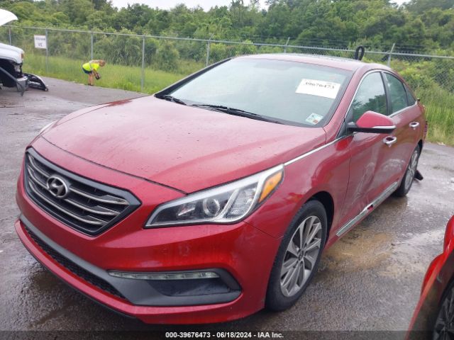 Photo 1 VIN: 5NPE34AF6GH416705 - HYUNDAI SONATA 