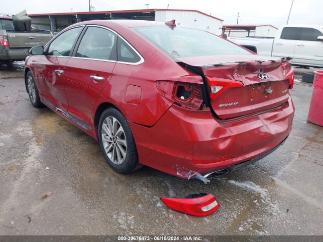 Photo 2 VIN: 5NPE34AF6GH416705 - HYUNDAI SONATA 