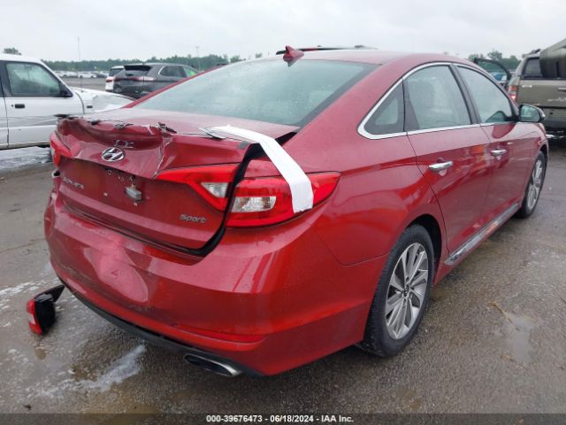 Photo 3 VIN: 5NPE34AF6GH416705 - HYUNDAI SONATA 