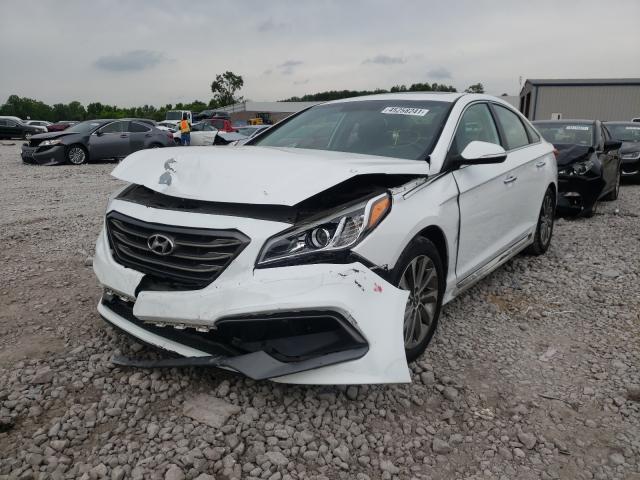 Photo 1 VIN: 5NPE34AF6GH416901 - HYUNDAI SONATA SPO 