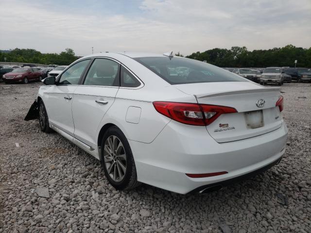 Photo 2 VIN: 5NPE34AF6GH416901 - HYUNDAI SONATA SPO 