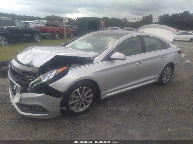 Photo 1 VIN: 5NPE34AF6GH422469 - HYUNDAI SONATA 