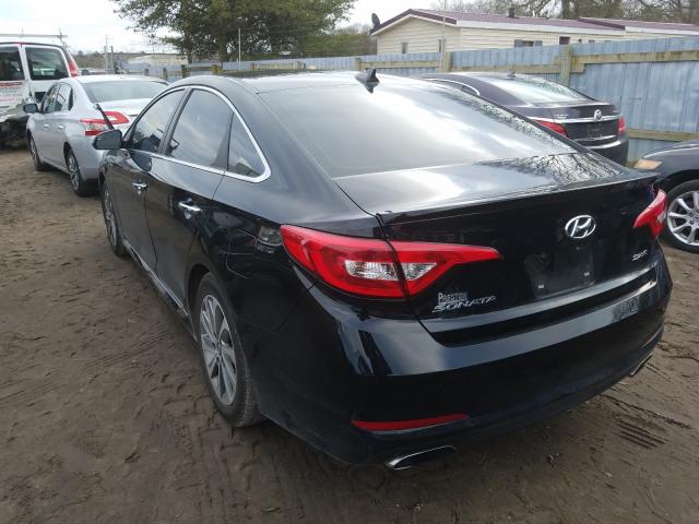 Photo 2 VIN: 5NPE34AF6GH429762 - HYUNDAI SONATA SPO 