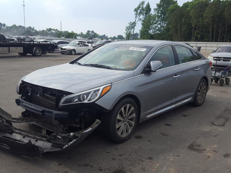 Photo 1 VIN: 5NPE34AF6GH431818 - HYUNDAI SONATA SPO 