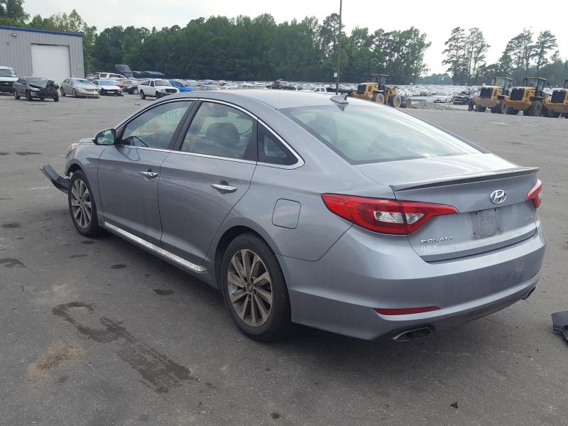 Photo 2 VIN: 5NPE34AF6GH431818 - HYUNDAI SONATA SPO 