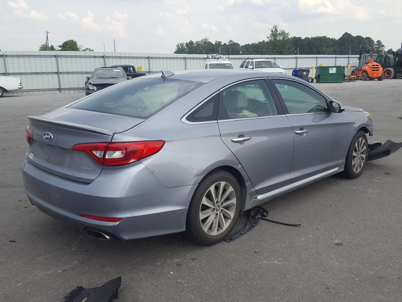 Photo 3 VIN: 5NPE34AF6GH431818 - HYUNDAI SONATA SPO 