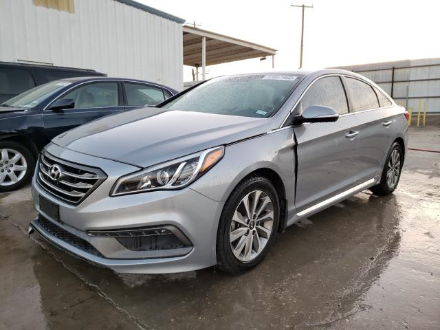 Photo 1 VIN: 5NPE34AF6GH433519 - HYUNDAI SONATA SPO 