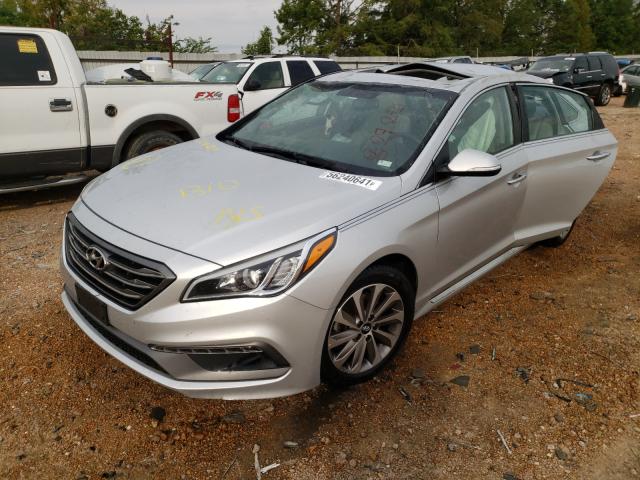 Photo 1 VIN: 5NPE34AF6HH436583 - HYUNDAI SONATA SPO 