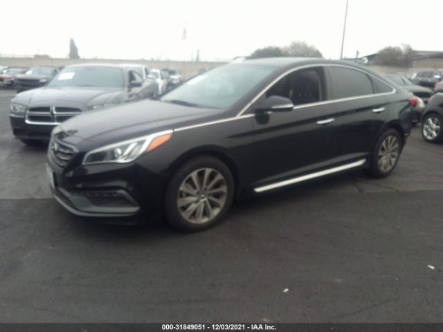 Photo 1 VIN: 5NPE34AF6HH437636 - HYUNDAI SONATA 