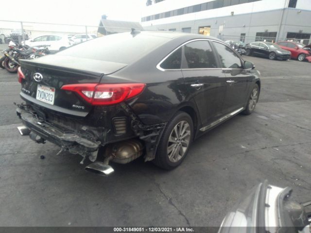 Photo 3 VIN: 5NPE34AF6HH437636 - HYUNDAI SONATA 