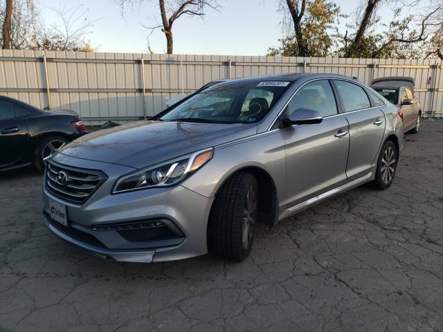 Photo 1 VIN: 5NPE34AF6HH439256 - HYUNDAI SONATA SPO 