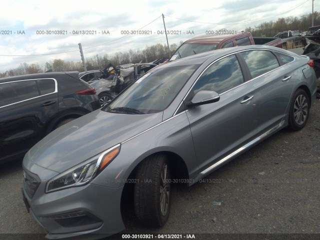 Photo 1 VIN: 5NPE34AF6HH440200 - HYUNDAI SONATA 