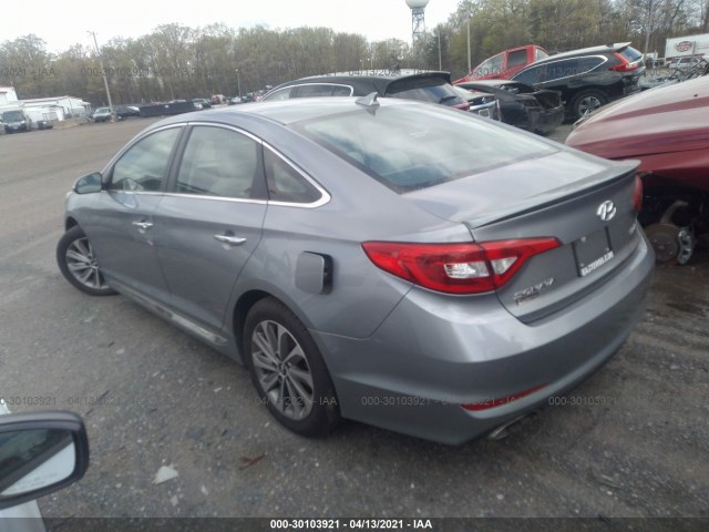 Photo 2 VIN: 5NPE34AF6HH440200 - HYUNDAI SONATA 