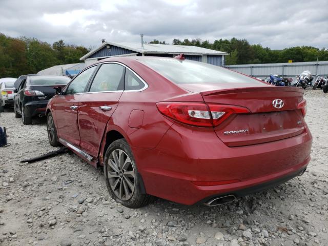 Photo 2 VIN: 5NPE34AF6HH444408 - HYUNDAI SONATA SPO 