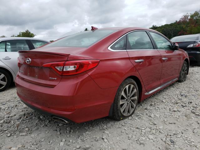 Photo 3 VIN: 5NPE34AF6HH444408 - HYUNDAI SONATA SPO 