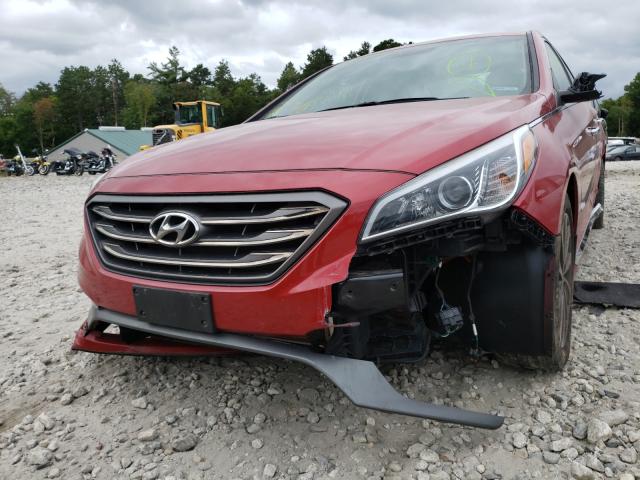 Photo 8 VIN: 5NPE34AF6HH444408 - HYUNDAI SONATA SPO 