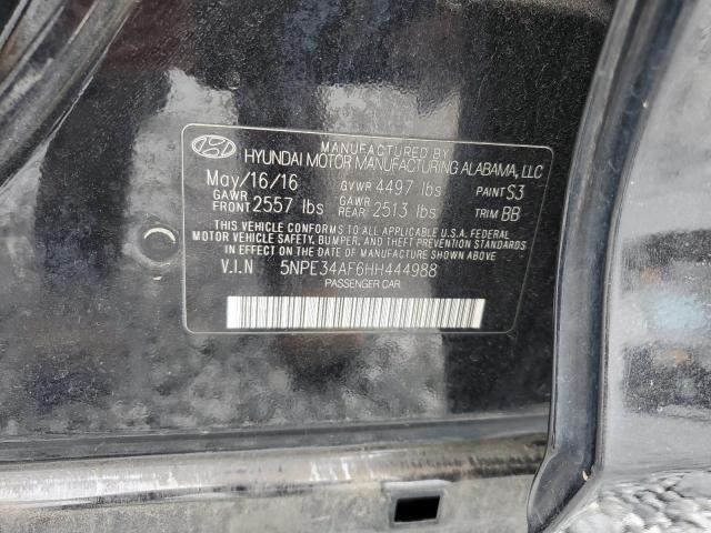 Photo 12 VIN: 5NPE34AF6HH444988 - HYUNDAI SONATA SPO 