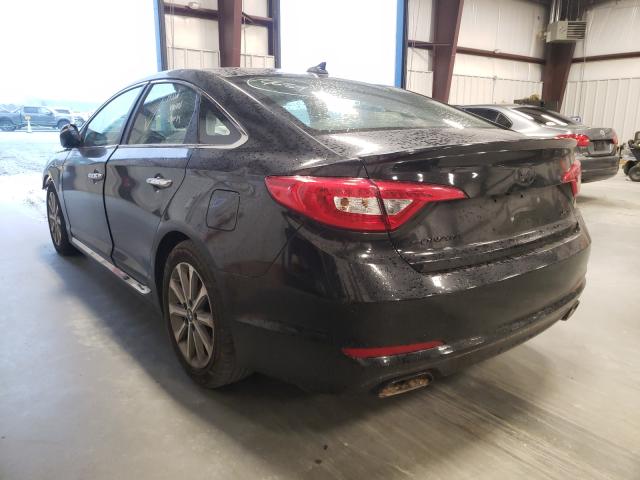 Photo 2 VIN: 5NPE34AF6HH453657 - HYUNDAI SONATA SPO 