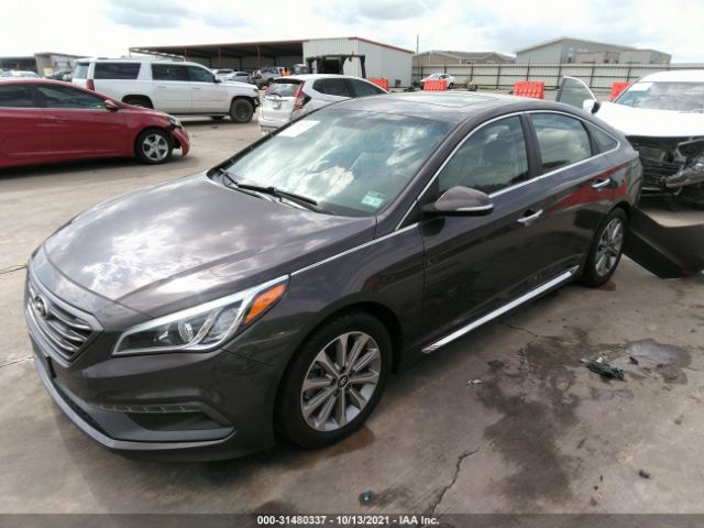 Photo 1 VIN: 5NPE34AF6HH458325 - HYUNDAI SONATA 