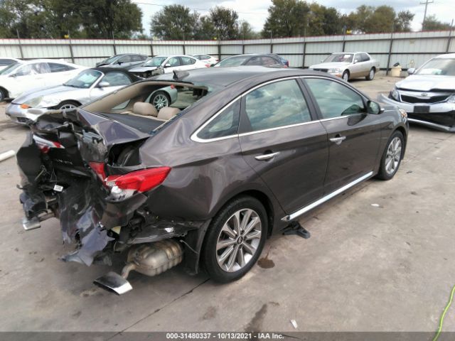 Photo 3 VIN: 5NPE34AF6HH458325 - HYUNDAI SONATA 