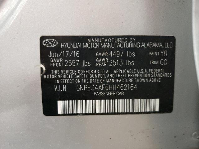 Photo 11 VIN: 5NPE34AF6HH462164 - HYUNDAI SONATA 