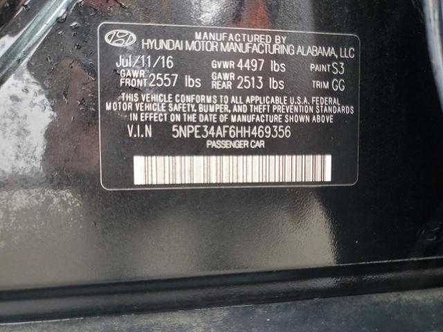 Photo 11 VIN: 5NPE34AF6HH469356 - HYUNDAI SONATA SPO 