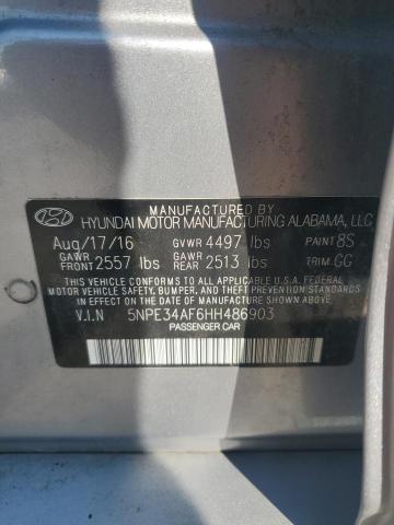 Photo 11 VIN: 5NPE34AF6HH486903 - HYUNDAI SONATA SPO 