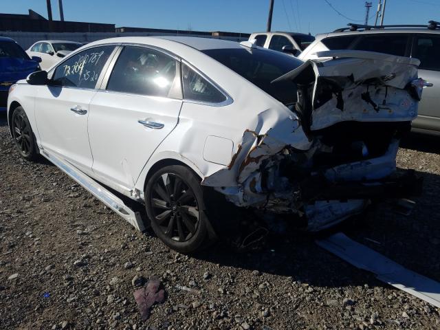 Photo 2 VIN: 5NPE34AF6HH489039 - HYUNDAI SONATA SPO 