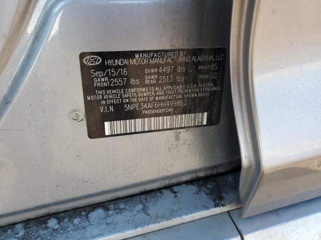 Photo 11 VIN: 5NPE34AF6HH499862 - HYUNDAI SONATA SPO 