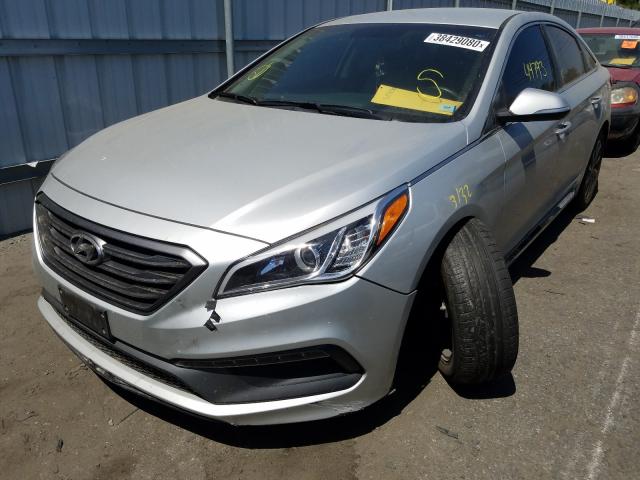 Photo 1 VIN: 5NPE34AF6HH511704 - HYUNDAI SONATA SPO 