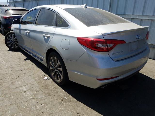 Photo 2 VIN: 5NPE34AF6HH511704 - HYUNDAI SONATA SPO 