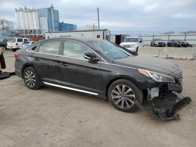 Photo 3 VIN: 5NPE34AF6HH512819 - HYUNDAI SONATA SPO 