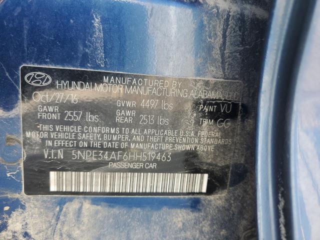 Photo 12 VIN: 5NPE34AF6HH519463 - HYUNDAI SONATA SPO 