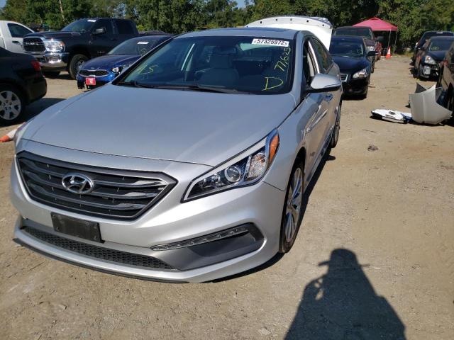 Photo 1 VIN: 5NPE34AF6HH520547 - HYUNDAI SONATA SPO 