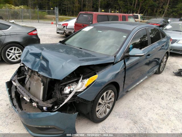 Photo 1 VIN: 5NPE34AF6HH522170 - HYUNDAI SONATA 