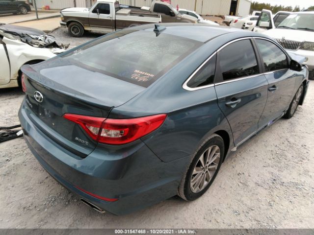 Photo 3 VIN: 5NPE34AF6HH522170 - HYUNDAI SONATA 