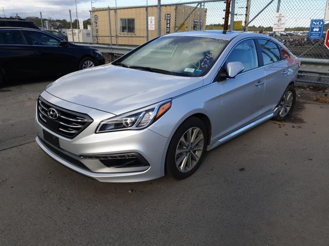 Photo 1 VIN: 5NPE34AF6HH524128 - HYUNDAI SONATA 