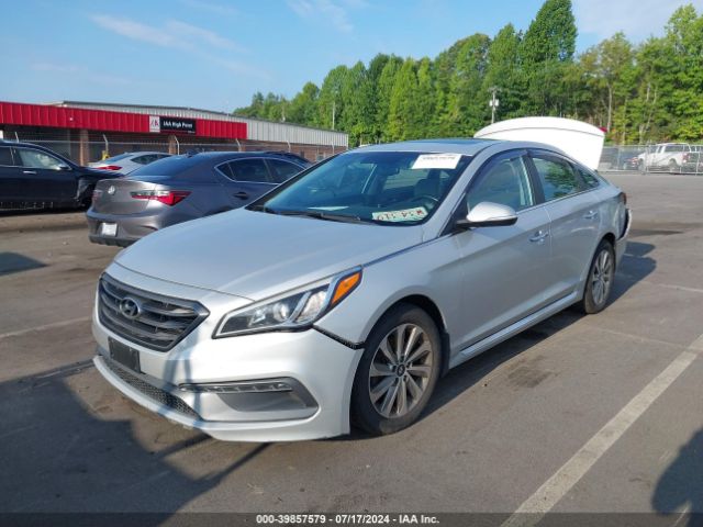 Photo 1 VIN: 5NPE34AF6HH535274 - HYUNDAI SONATA 