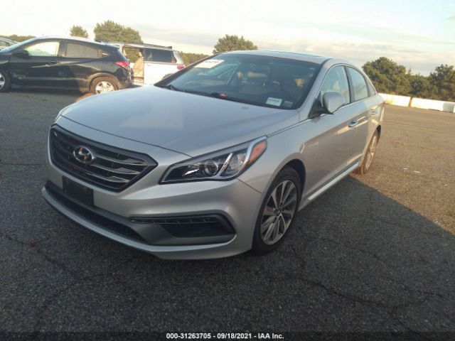 Photo 1 VIN: 5NPE34AF6HH545044 - HYUNDAI SONATA 