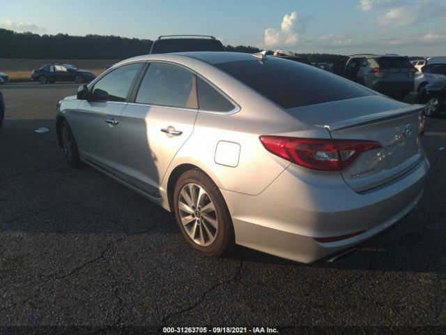 Photo 2 VIN: 5NPE34AF6HH545044 - HYUNDAI SONATA 