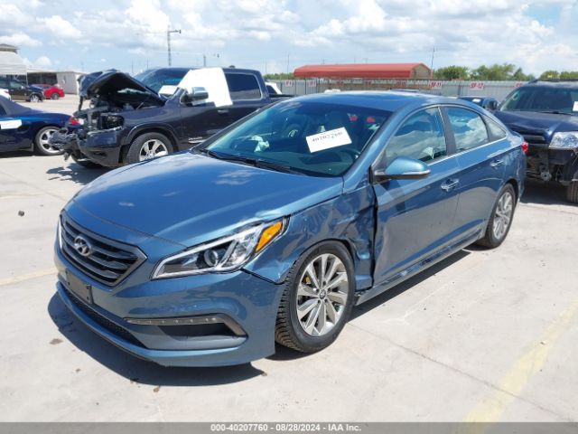 Photo 1 VIN: 5NPE34AF6HH550633 - HYUNDAI SONATA 