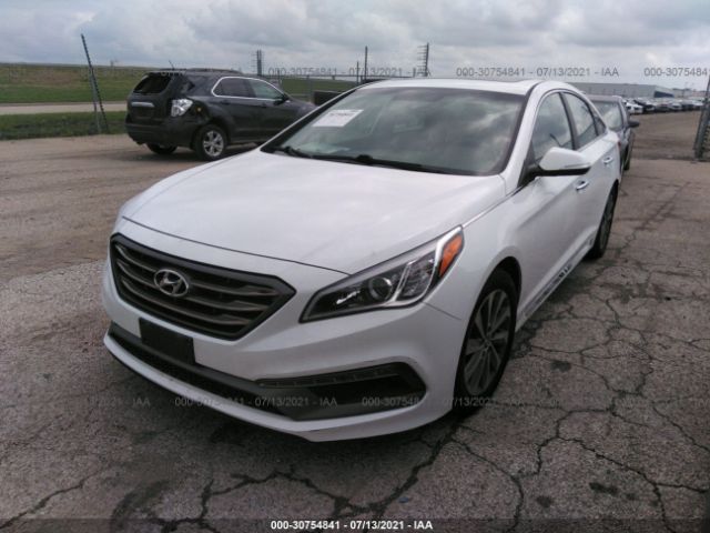 Photo 1 VIN: 5NPE34AF6HH551409 - HYUNDAI SONATA 