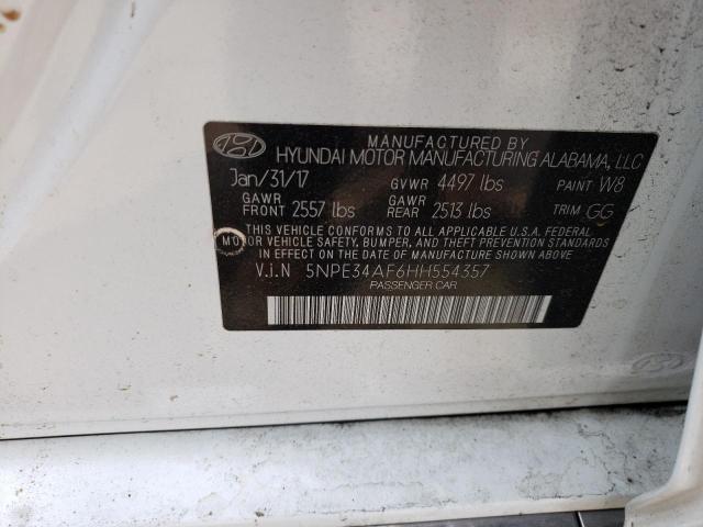 Photo 12 VIN: 5NPE34AF6HH554357 - HYUNDAI SONATA SPO 