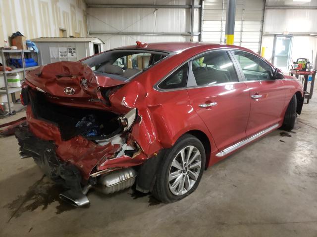 Photo 3 VIN: 5NPE34AF6HH559672 - HYUNDAI SONATA SPO 